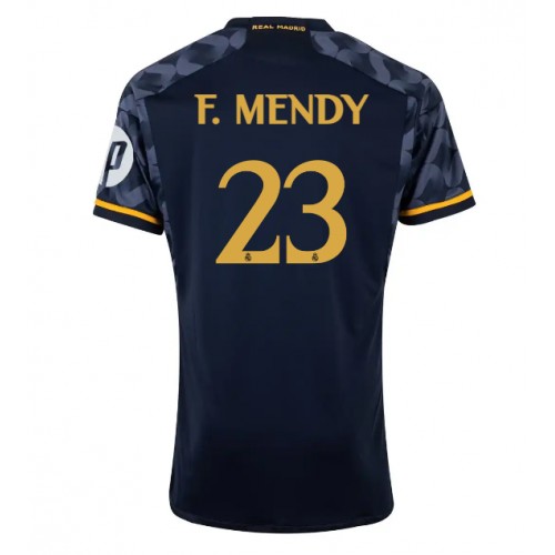 Pánský Fotbalový dres Real Madrid Ferland Mendy #23 2023-24 Venkovní Krátký Rukáv